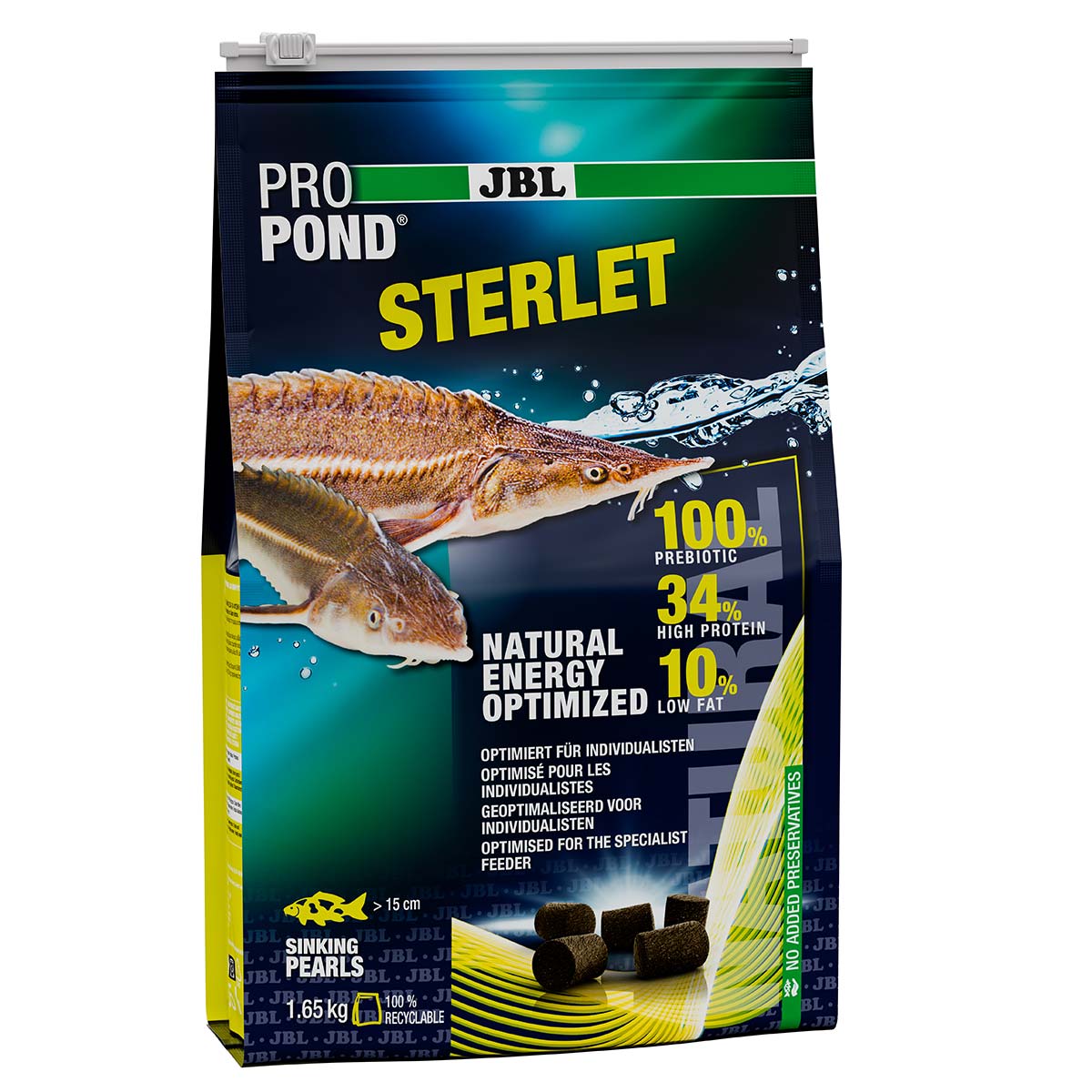 JBL ProPond Sterlet Pearls 1,65kg JBL ProPond Sterlet Pearls 1,65kg von JBL