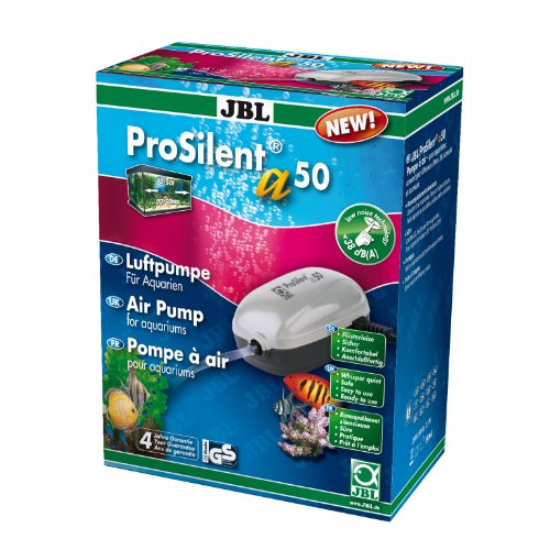 JBL ProSilent a50 6054000 Luftpumpe für Süß- und Meerwasseraquarien von 10 - 50 L von JBL