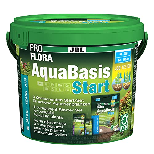 JBL ProfloraStart Set 2021800 Pflanzendünger Start-Set für Süßwasser Aquarien, 6 kg von JBL