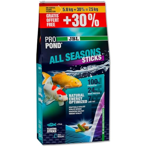 JBL Propond All Seasons Sticks 7,5 kg – 42 l – New 2025 – Futter für Fische, Karpfen JBL Propond All Seasons Sticks 7,5 kg – 42 l – New 2025 – Futter für Fische, Karpfen von JBL