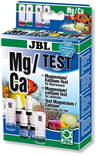 JBL Schnellstest zur Bestimmung des Magnesium-/Kalziumgehalts in Meerwasser Aquarien, Magnesium/Kalzium Test, 25402 von JBL
