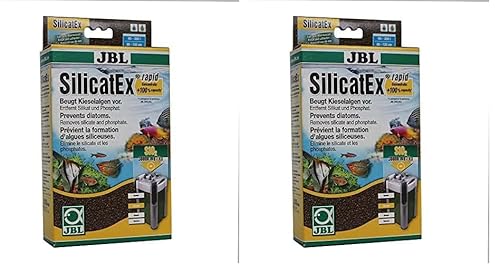 JBL SilikatEx Rapid 62347 Filtermaterial zur Entfernung von Silikat, 1 Stück (2er Pack) von JBL