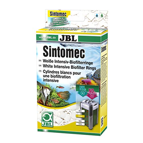 JBL Sintomec 6254700 Sinterglasringe für Aquarienfilter zum Abbau von Schadstoffen, 450g von JBL