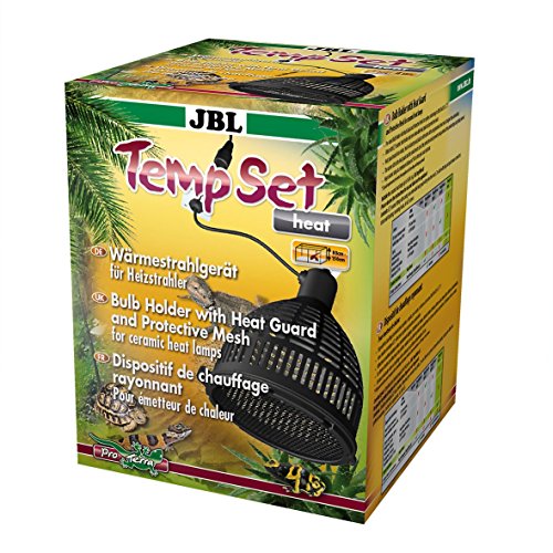 JBL TempSet Heat 71185 Installationsset mit Keramikfassung für Wärmestrahler Schutzschirm Schutzgitter, 160 W, E27 von JBL