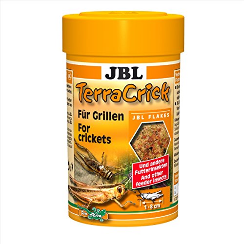 JBL TerraCrick 70271 Alleinfutter für Futterinsekten, 100 ml von JBL