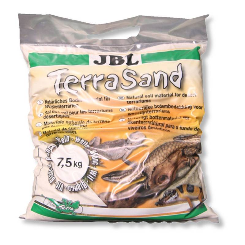 JBL TerraSand Terrarien-Sand - 7,5 kg - weiss von JBL