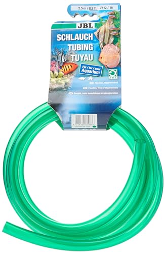 JBL Aquaschlauch 61083, Wasserschlauch, 2,5 m Länge, 12/16 mm Durchmesser, Grün JBL Aquaschlauch 61083, Wasserschlauch, 2,5 m Länge, 12/16 mm Durchmesser, Grün von JBL