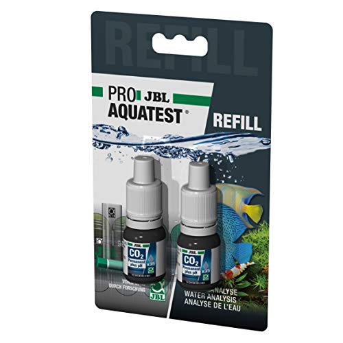 JBL Wassertest-Nachfüller, Für Süßwasser-Aquarien, ProAquaTest CO2-pH Permanent Refill, 2 Stück von JBL