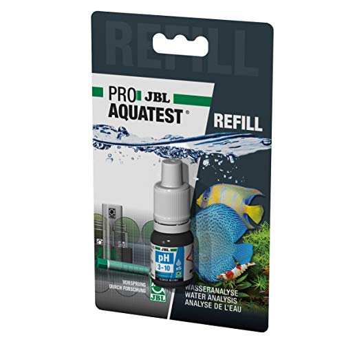 JBL Wassertest-Nachfüller, Für Teiche und Süß-/Meerwasser-Aquarien, ProAquaTest pH 3.0 -10.0 Refill, 1 Stück von JBL