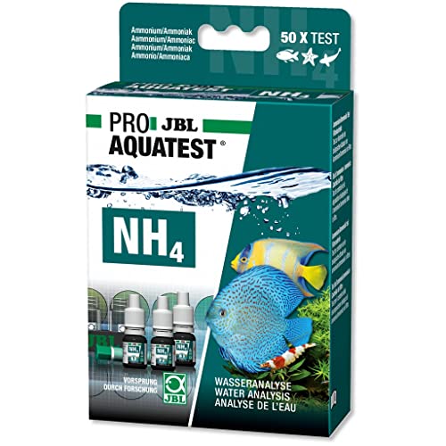 JBL Wassertest-Set, Für Süß-/Meerwasser-Aquarien und Teiche, ProAquaTest NH4 Ammonium von JBL