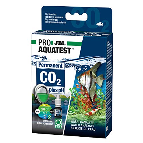 JBL Wassertest-Set, Für Süßwasser-Aquarien, ProAquaTest CO2-pH Permanent, 2 Stück (1er Pack) von JBL