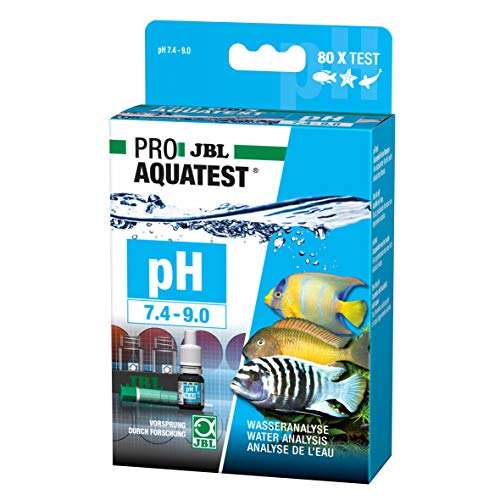 JBL Wassertest-Set, Für Teiche, Süß-/Meerwasser-Aquarien, ProAquaTest pH 7.4-9.0 von JBL