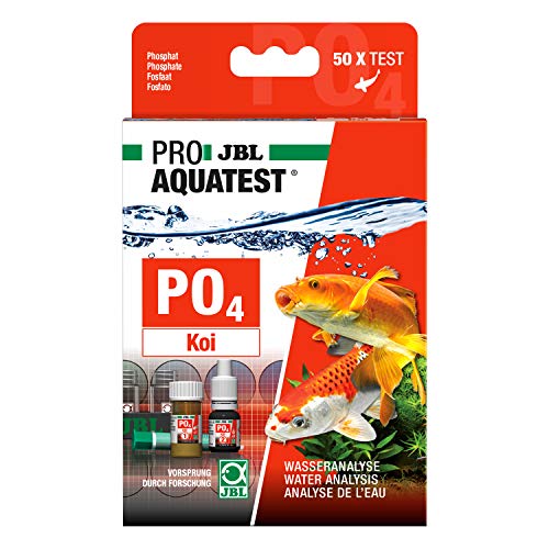 JBL Wassertest-Set, Mit 50 Tests und Zubehör, Für Koi- und Gartenteiche, PROAQUATEST PO4 Phosphat Koi JBL Wassertest-Set, Mit 50 Tests und Zubehör, Für Koi- und Gartenteiche, PROAQUATEST PO4 Phosphat Koi von JBL