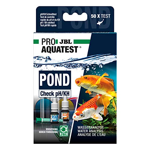JBL Wassertest-Set, mit 50 Tests und Zubehör, Für Teich-, Leitungs- und Brunnenwasser, PROAQUATEST POND Check pH/KH JBL Wassertest-Set, mit 50 Tests und Zubehör, Für Teich-, Leitungs- und Brunnenwasser, PROAQUATEST POND Check pH/KH von JBL