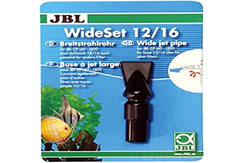 JBL WideSet 12/ 16 (CP i) 6091900 Wasserauslauf-Set mit Breitstrahlrohr für Innenfilter von Aquarien von JBL