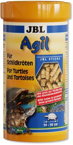 JBL Agil - Hauptfuttersticks für Wasserschildkröten von 10-50 cm - 250ml von JBL