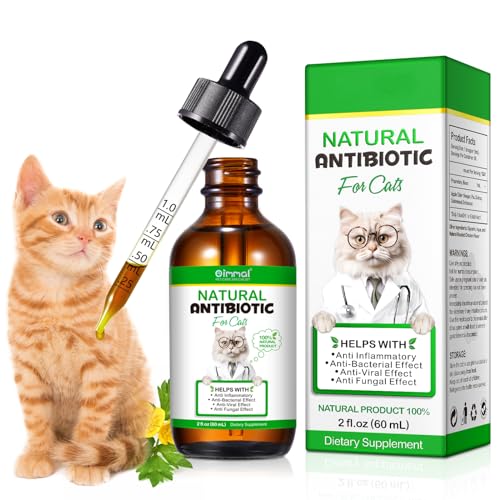 Antibiotika für Katzen – Nahrungsergänzungsmittel für Katzen, unterstützt Immun- und Katzenallergielinderung von JCZQDRPC