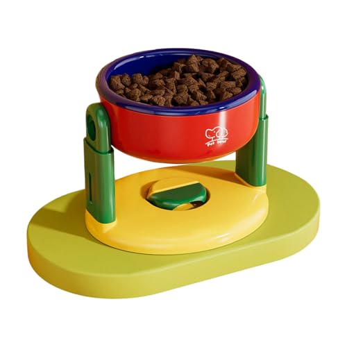 Ergonomischer Hundenapf mit höhenverstellbarer Höhe, zum Fressen von hellen Farben, erhöhter Futterspender für Katzen Ergonomischer Hundenapf mit höhenverstellbarer Höhe, zum Fressen von hellen Farben, erhöhter Futterspender für Katzen von JDNH