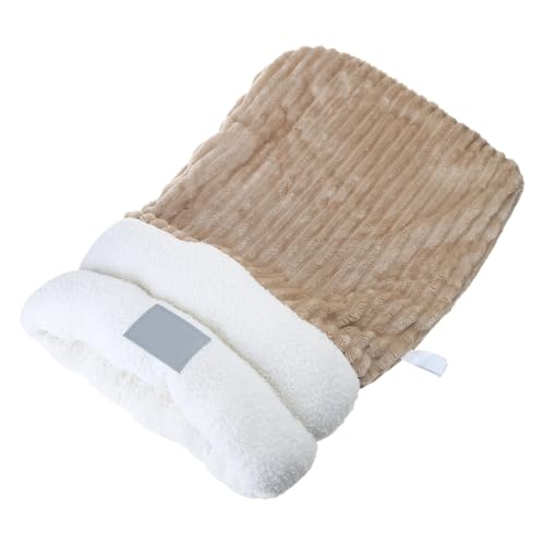 JDNH Dicker Winterschlafsack für Katzen, weich, isoliert, Katzennest für kaltes Wetter, bequem, warm, Liege, Bett, kuscheliges Kissen JDNH Dicker Winterschlafsack für Katzen, weich, isoliert, Katzennest für kaltes Wetter, bequem, warm, Liege, Bett, kuscheliges Kissen von JDNH