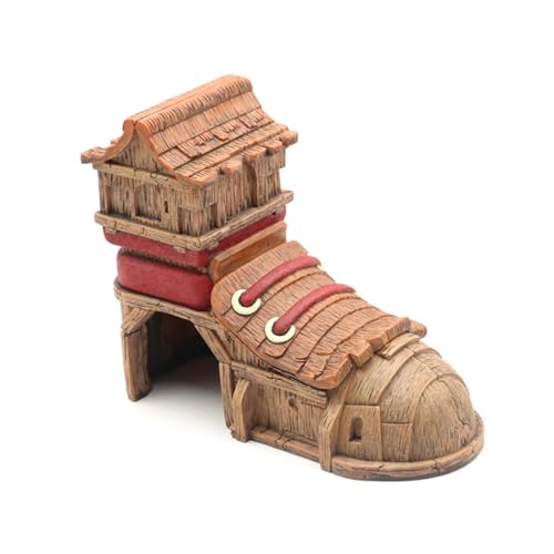 JDNH Kreative Schuhhaus-Aquarien, Dekoration, Kunstharz, Verstecke für kleine Fische, Unterwasserdekoration, Unterwasser-Ornament, Schuhhaus, Versteck JDNH Kreative Schuhhaus-Aquarien, Dekoration, Kunstharz, Verstecke für kleine Fische, Unterwasserdekoration, Unterwasser-Ornament, Schuhhaus, Versteck von JDNH