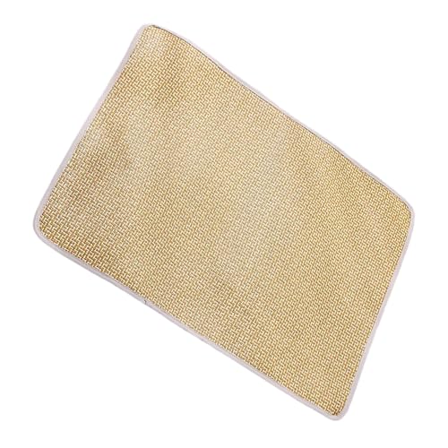 JDNH Kühlkissen für Haustiere, Hunde, Katzen, weiches, bequemes Rattan-Bett für verschiedene Größen, einfache Reinigung, Ruhekissen, gewebte Kühlmatte von JDNH