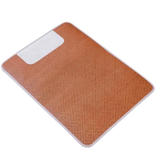 JDNH Kühlkissen für Haustiere, Hunde, Katzen, weiches, bequemes Rattan-Bett für verschiedene Größen, einfache Reinigung, Ruhekissen, gewebte Kühlmatte von JDNH
