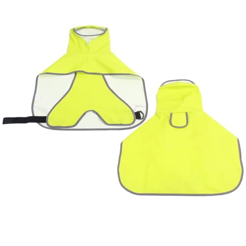 JDNH Strapazierfähige, wasserdichte Hunde-Regenmäntel, schützendes Hunde-Outfit für Spaziergänge bei nassem Wetter von JDNH