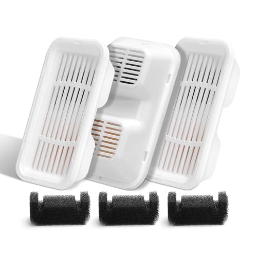 Katzen Trinkbrunnen Ersatz mit Schwämmen Automatische Haustier Hydrations Wasserspender Zubehör Sparsam Haustier Filter Pack Katzen Trinkbrunnen Ersatz mit Schwämmen Automatische Haustier Hydrations Wasserspender Zubehör Sparsam Haustier Filter Pack von JDNH