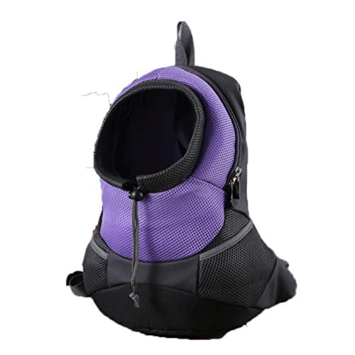 JDSHSO Bequemer Haustier-Rucksack für Hunde, leicht, atmungsaktiv, Design und gepolsterte Schulter für Wandern, Outdoor-Reisen von JDSHSO