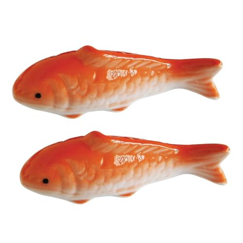 JECOMPRIS 2stücke Keramik Schwimmende Fische Aquarium Dekoration Fisch Statue Kleine Fisch Figurine Entzückende Deko Für Zuhause Aquarium Teetisch Ornament JECOMPRIS 2stücke Keramik Schwimmende Fische Aquarium Dekoration Fisch Statue Kleine Fisch Figurine Entzückende Deko Für Zuhause Aquarium Teetisch Ornament von JECOMPRIS