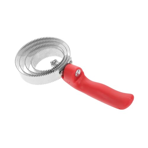 JECOMPRIS Wendbare Edelstahl Pferdebürste Mit 4 Ringen Ergonomischer Pferdestriegel Für Effektive Haarentfernung Komfortabler Griff Für Pferde Hunde Und Viehpflege von JECOMPRIS