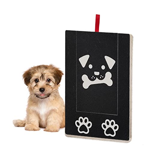 JEEKOS Hundepfoten-Nagelkratzbrett, Hundekratzbrett mit Anti-Rutsch-Pad, Snack-Box, Kratzbrett for die angstfreie Nagelpflege des Hundes (Color : Dog Scratch Board) von JEEKOS