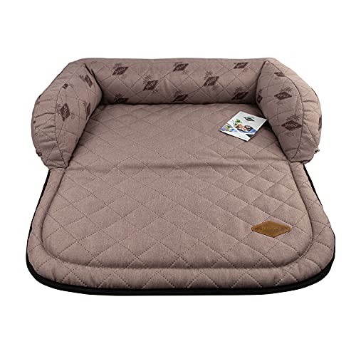 JEGGO Hunde-Reisebett 'Saint Tropez', bequemer Liegeplatz für Hunde auf Reisen, pflegeleicht, schützt Auto oder Mobiliar vor Kratzern und Schmutz, Anti-Rutsch-Funktion, Made in EU (Small, Rosa) JEGGO Hunde-Reisebett 'Saint Tropez', bequemer Liegeplatz für Hunde auf Reisen, pflegeleicht, schützt Auto oder Mobiliar vor Kratzern und Schmutz, Anti-Rutsch-Funktion, Made in EU (Small, Rosa) von JEGGO