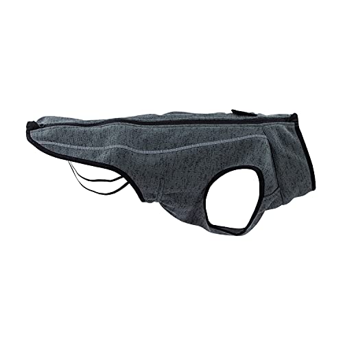 JEGGO Update, Funktionelle Polarfleece-Jacke für Hunde, mit durchlaufendem Reißverschluss für leichtes An- und Ausziehen, Winddicht und atmungsaktiv (Dunkelgrau, 33 cm) JEGGO Update, Funktionelle Polarfleece-Jacke für Hunde, mit durchlaufendem Reißverschluss für leichtes An- und Ausziehen, Winddicht und atmungsaktiv (Dunkelgrau, 33 cm) von JEGGO