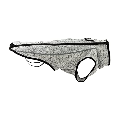 JEGGO Update, Funktionelle Polarfleece-Jacke für Hunde, mit durchlaufendem Reißverschluss für leichtes An- und Ausziehen, Winddicht und atmungsaktiv (Hellgrau, 36 cm) JEGGO Update, Funktionelle Polarfleece-Jacke für Hunde, mit durchlaufendem Reißverschluss für leichtes An- und Ausziehen, Winddicht und atmungsaktiv (Hellgrau, 36 cm) von JEGGO