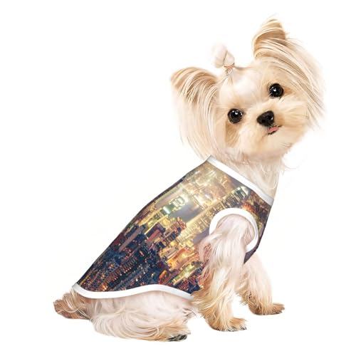 Hongkong Hundebekleidung für kleine Hunde, atmungsaktiv, für Welpen, Kätzchen, Hunde, Katzen Hongkong Hundebekleidung für kleine Hunde, atmungsaktiv, für Welpen, Kätzchen, Hunde, Katzen von JEJEA