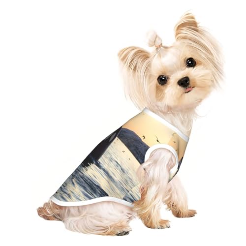 Hundebekleidung für kleine Hunde, atmungsaktiv, Motiv: Killerwal Hundebekleidung für kleine Hunde, atmungsaktiv, Motiv: Killerwal von JEJEA