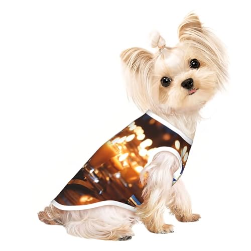 Hundebekleidung für kleine Hunde, mit israelischer Flagge, atmungsaktiv, für Welpen, Kätzchen, Hunde und Katzen Hundebekleidung für kleine Hunde, mit israelischer Flagge, atmungsaktiv, für Welpen, Kätzchen, Hunde und Katzen von JEJEA