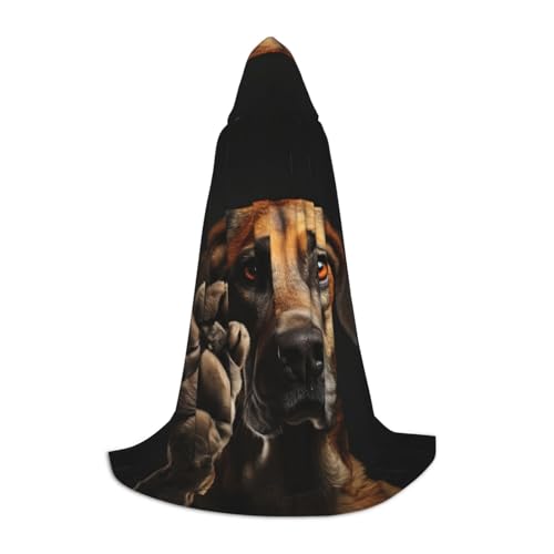 Hundemantel mit Pfotenabdruck, Halloween, Cosplay, Weihnachten, Party, Outfit, Zauberer-Robe, Halloween, Umhang, Mittelalter-Renaissance Hundemantel mit Pfotenabdruck, Halloween, Cosplay, Weihnachten, Party, Outfit, Zauberer-Robe, Halloween, Umhang, Mittelalter-Renaissance von JEJEA