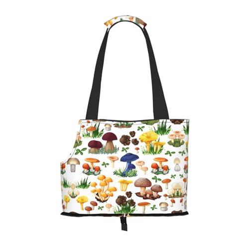 Tragetasche für Welpen, Motiv: japanische Malerei, Pilzdruck, Hundetragetasche für kleine Hunde, Katzen und Kaninchen Tragetasche für Welpen, Motiv: japanische Malerei, Pilzdruck, Hundetragetasche für kleine Hunde, Katzen und Kaninchen von JEJEA