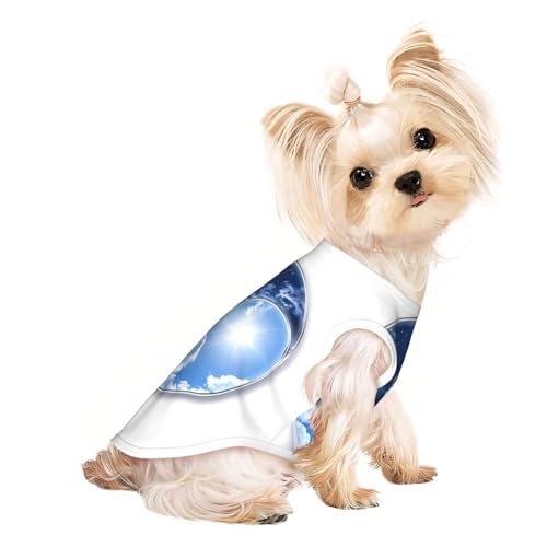 Yin Yang Hundebekleidung für kleine Hunde, atmungsaktiv, für Welpen, Kätzchen, Hunde, Katzen Yin Yang Hundebekleidung für kleine Hunde, atmungsaktiv, für Welpen, Kätzchen, Hunde, Katzen von JEJEA