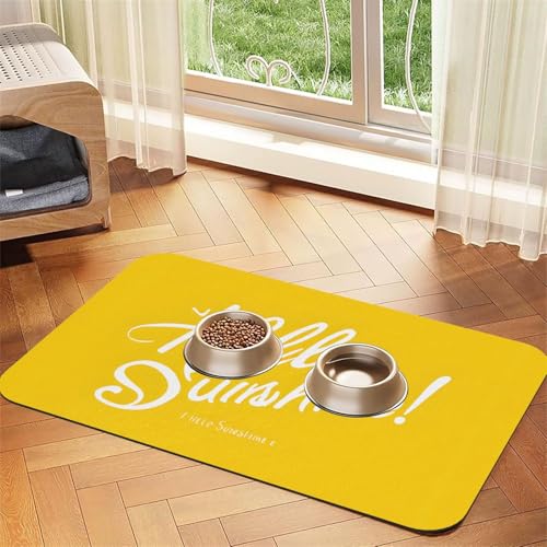 Goodlooking Hello Print Pet Absorbent Leather Tablecloth Perfect for Dogs, Cats, and Other Pets Goodlooking Hello Print Pet Absorbent Leather Tablecloth Perfect for Dogs, Cats, and Other Pets von JEKYDOSD