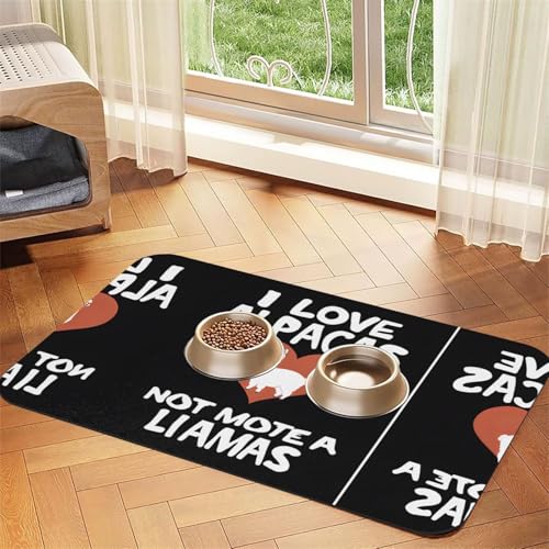I Love Alpakas Print Pet Absorbent Leather Tablecloth Perfect for Dogs, Cats, and Other Pets I Love Alpakas Print Pet Absorbent Leather Tablecloth Perfect for Dogs, Cats, and Other Pets von JEKYDOSD