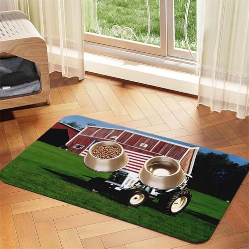 Old Traktor Foto Bauernhof Druck Haustier saugfähige Leder Tischdecke perfekt für Hunde, Katzen und andere Haustiere Old Traktor Foto Bauernhof Druck Haustier saugfähige Leder Tischdecke perfekt für Hunde, Katzen und andere Haustiere von JEKYDOSD