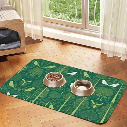 Saugfähige Leder-Tischdecke mit skandinavischem Tierdruck, perfekt für Hunde, Katzen und andere Haustiere Saugfähige Leder-Tischdecke mit skandinavischem Tierdruck, perfekt für Hunde, Katzen und andere Haustiere von JEKYDOSD