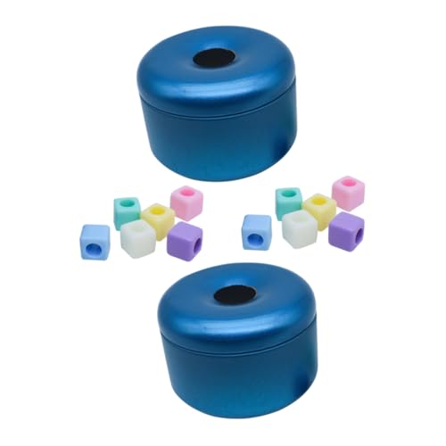 JEWEDECO 2 Stück Parrot Training Metall Intelligenz Interaktionsspielzeug für Kleine bis Mittelgroße Papageien Wie Wellensittiche Nymphensittiche Graupapageien zur Motorischer Fähigkeiten JEWEDECO 2 Stück Parrot Training Metall Intelligenz Interaktionsspielzeug für Kleine bis Mittelgroße Papageien Wie Wellensittiche Nymphensittiche Graupapageien zur Motorischer Fähigkeiten von JEWEDECO