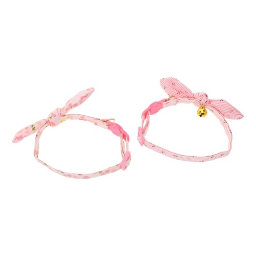 JEWEDECO 2 Stück Verstellbare Haustier mit Glocke und Blumenanhänger Hunde und Katzenkette für Mädchen Komfortabel Langlebig für Hochzeit und Fotoshootings JEWEDECO 2 Stück Verstellbare Haustier mit Glocke und Blumenanhänger Hunde und Katzenkette für Mädchen Komfortabel Langlebig für Hochzeit und Fotoshootings von JEWEDECO