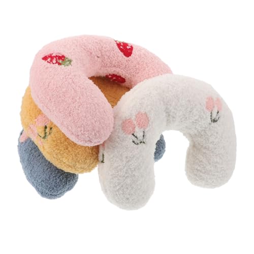 JEWEDECO 4 Stück Teiliges Katzenkopfkissen U Förmiges Nackenstützkissen für Indoor Katzen Bequemes Strapazierfähiges Haustierkissen Platzsparend und Leicht für Reisen JEWEDECO 4 Stück Teiliges Katzenkopfkissen U Förmiges Nackenstützkissen für Indoor Katzen Bequemes Strapazierfähiges Haustierkissen Platzsparend und Leicht für Reisen von JEWEDECO