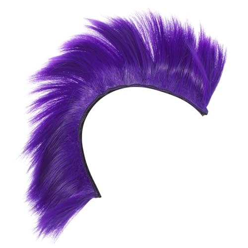 JEWEDECO Flexible Und Bequeme Karnevalsparty-perücke Cosplay-haarteil Leuchtende Farbe T2410 von JEWEDECO