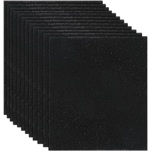 JEYORZY 12er Pack Katzenklo Aktivkohlefilter – Ersatzfilter mit Hebedeckel für vollständig geschlossene Katzentoiletten, Hochsaugfähiger Filter hält Gerüche fern, Passgenau und einfach auszutauschen von JEYORZY